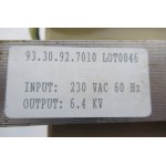 SIMCO voeding hoogspanning  6.4 kV. Unused.